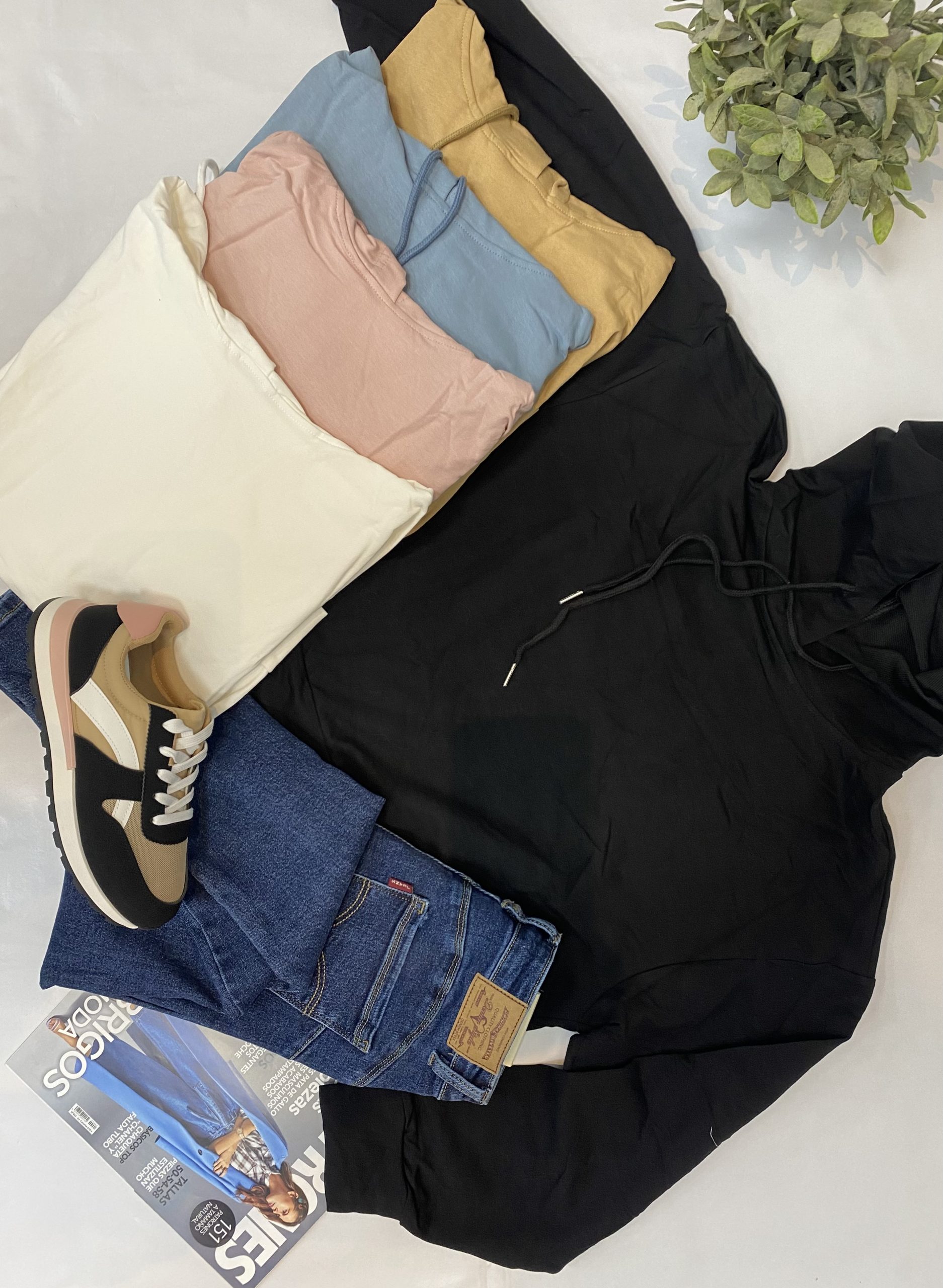 SUDADERA BASICA MUJER COSMO