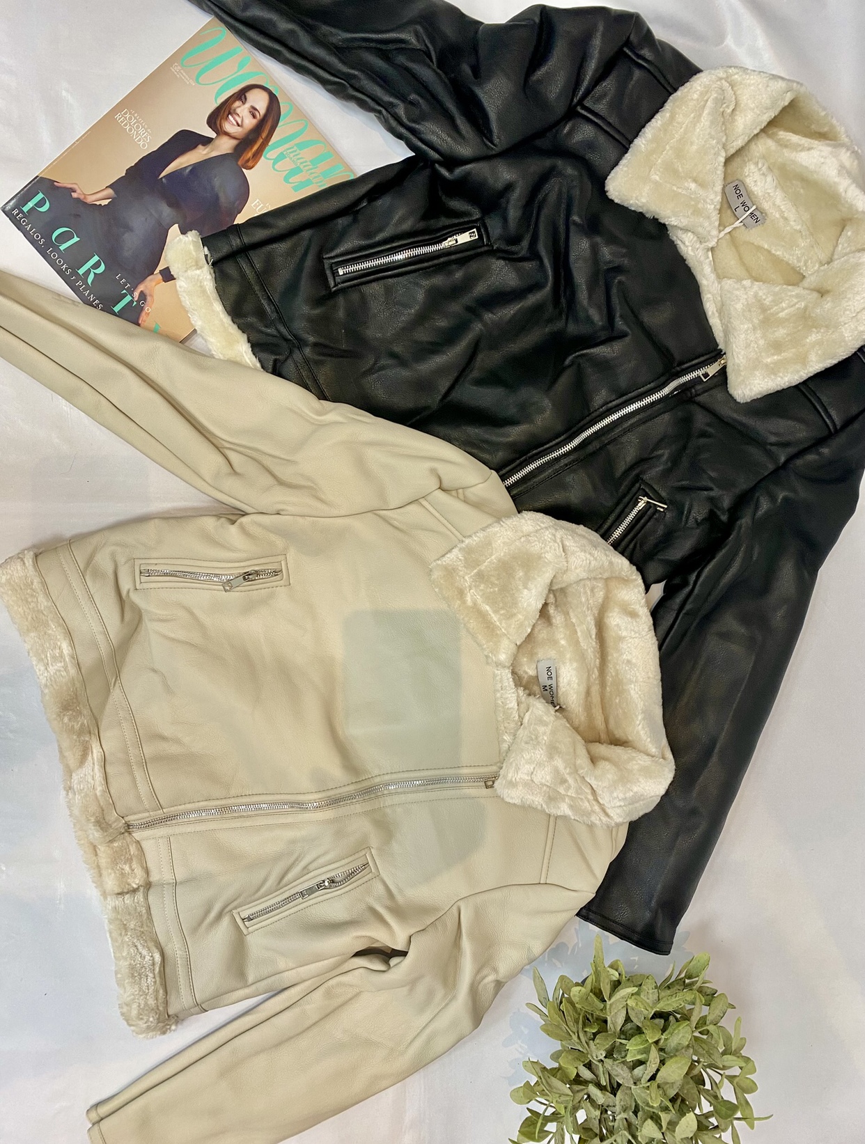 CHAQUETA POLIPIEL MUJER- NOEWOMAN