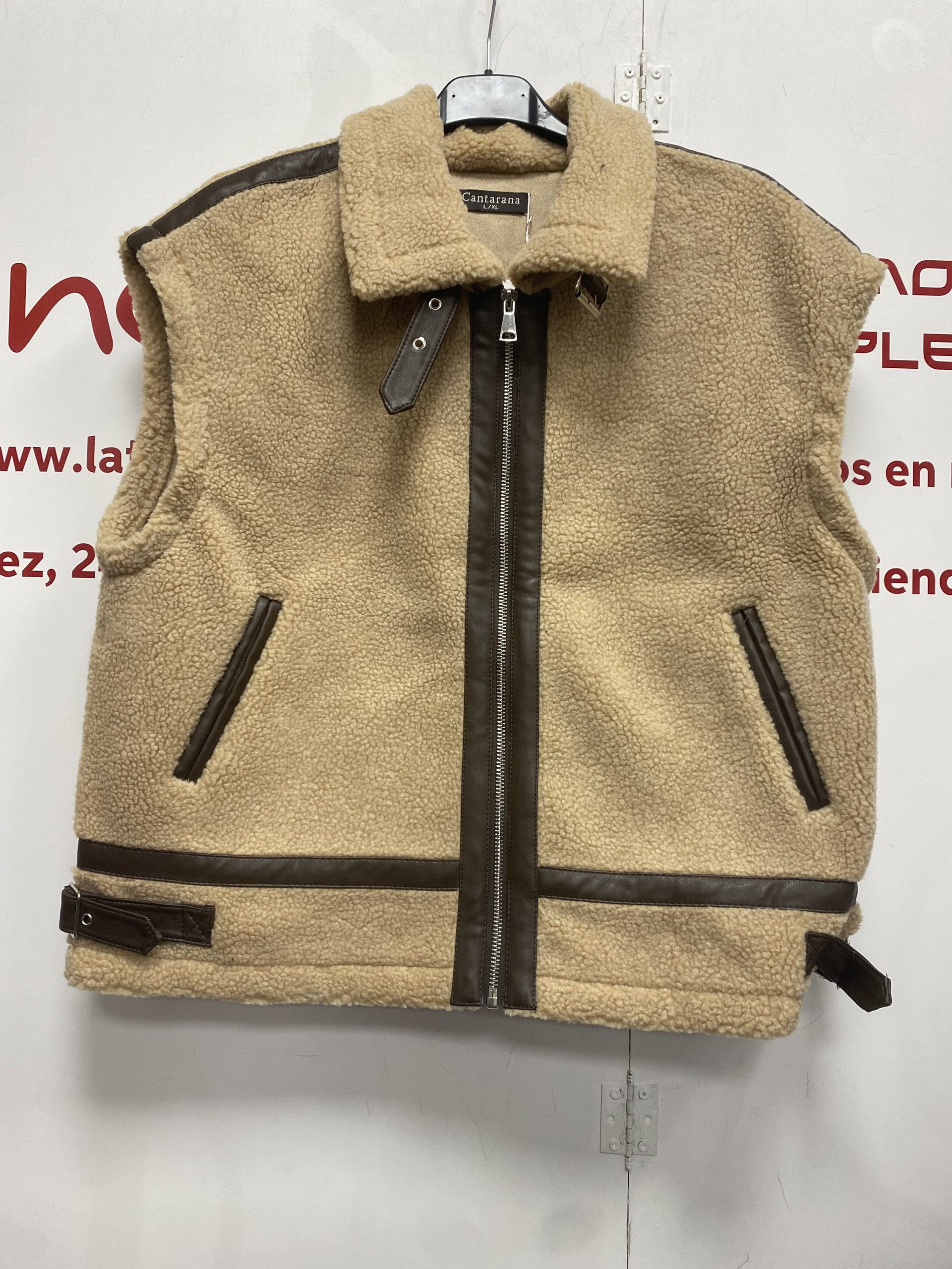 CHALECO MUJER BORREGO