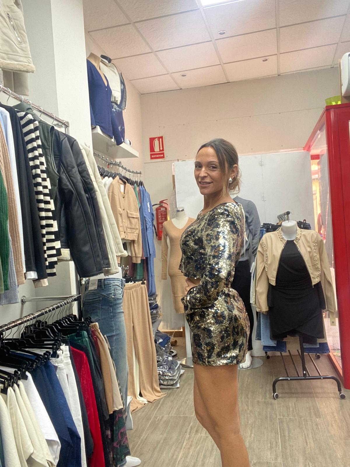 CONJUNTO MUJER LENTEJUELAS