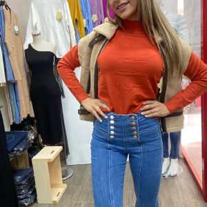 VAQUERO MUJER BOTONES