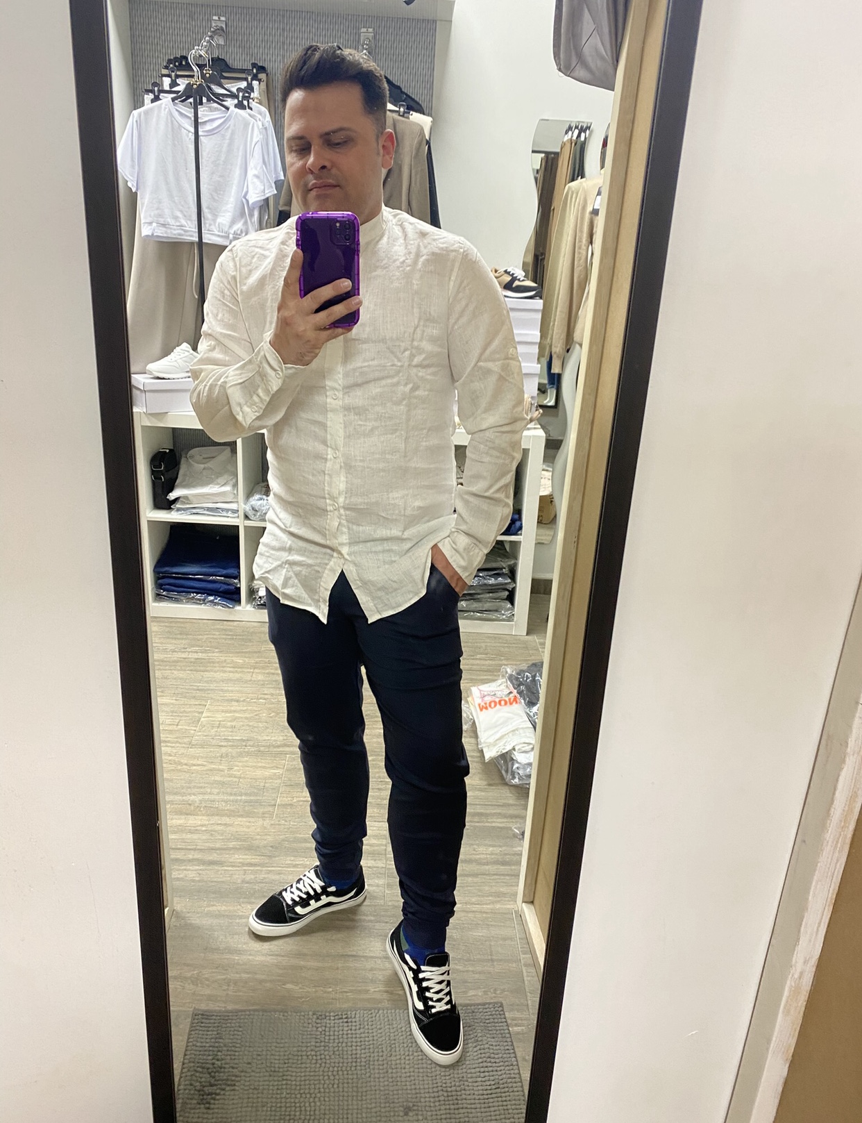 CAMISA HOMBRE LINO - Imagen 4