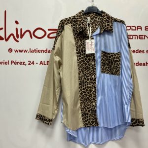 CAMISA ANIMAL PRINT MUJER