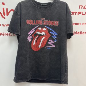 CAMISETA ESTAMPADOS ROCK MUJER