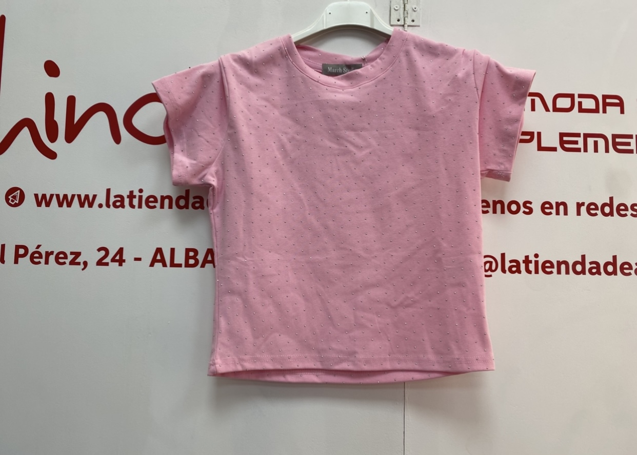 CAMISETA BRILLANTES MANGA CORTA - Imagen 3