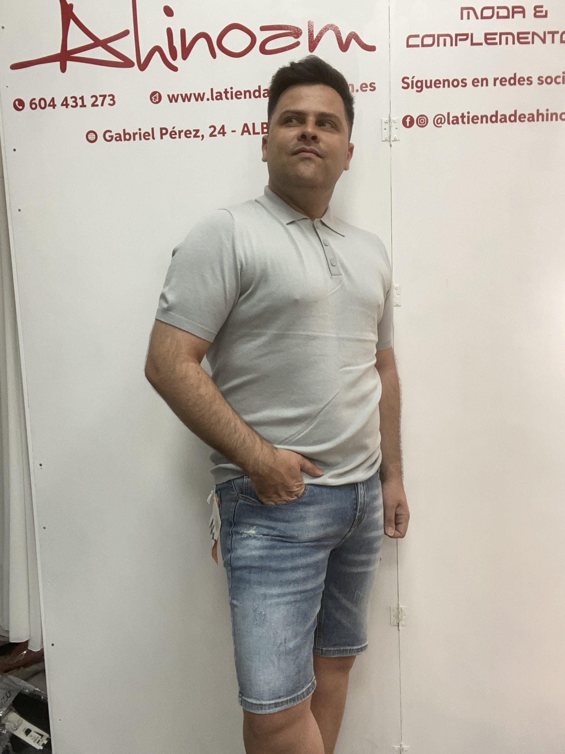 POLO HOMBRE - BRUNOLEONI HILO - Imagen 2