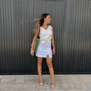 CAMISETA TIRANTES LADY - CROCHET