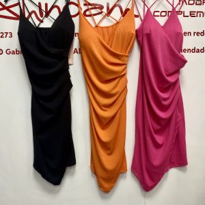 VESTIDO CRUZADO BASICO FLUIDO