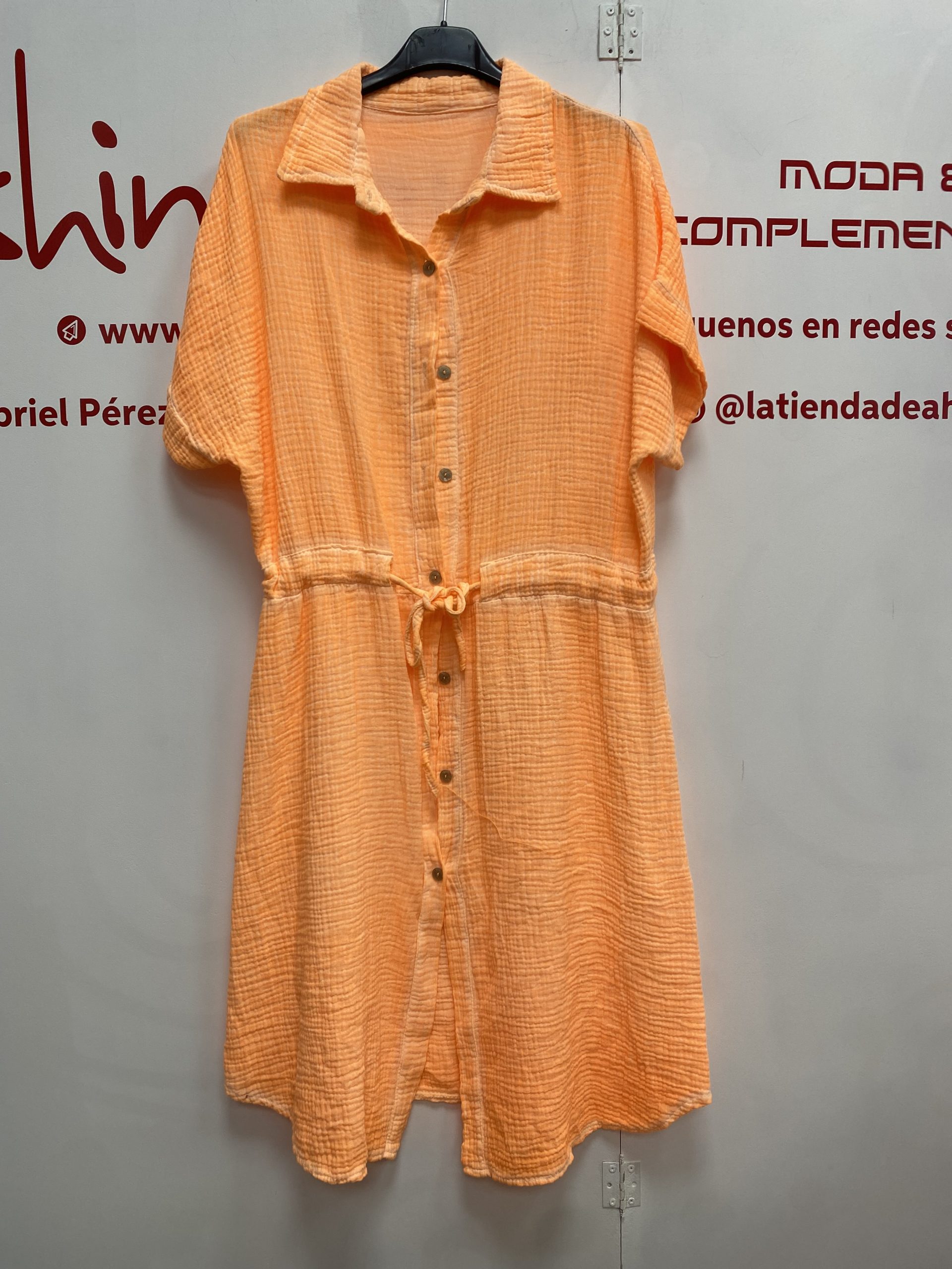 VESTIDO CAMISERO FLUOR - Imagen 3