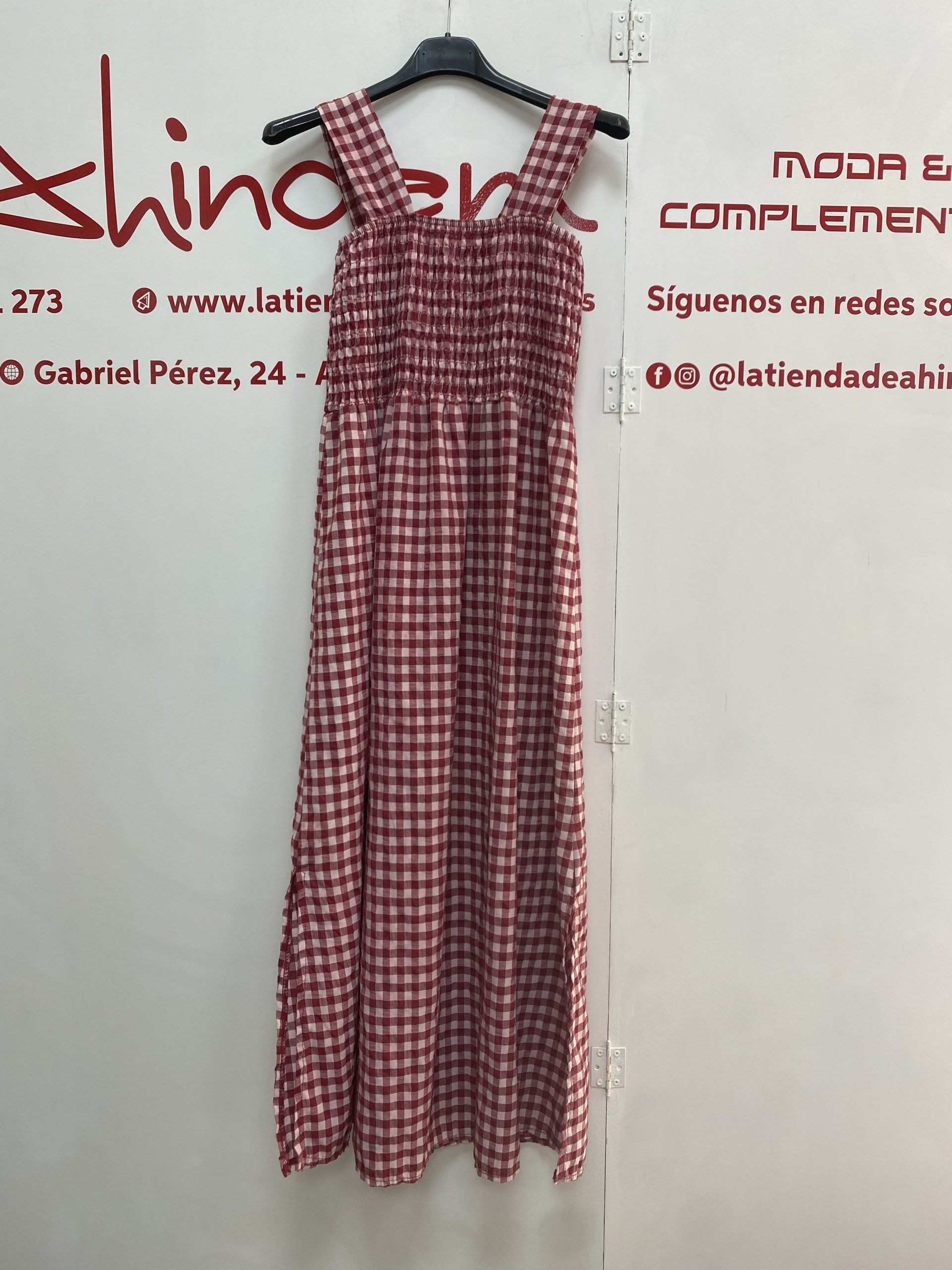 VESTIDO CUADROS - VICHY - Imagen 3