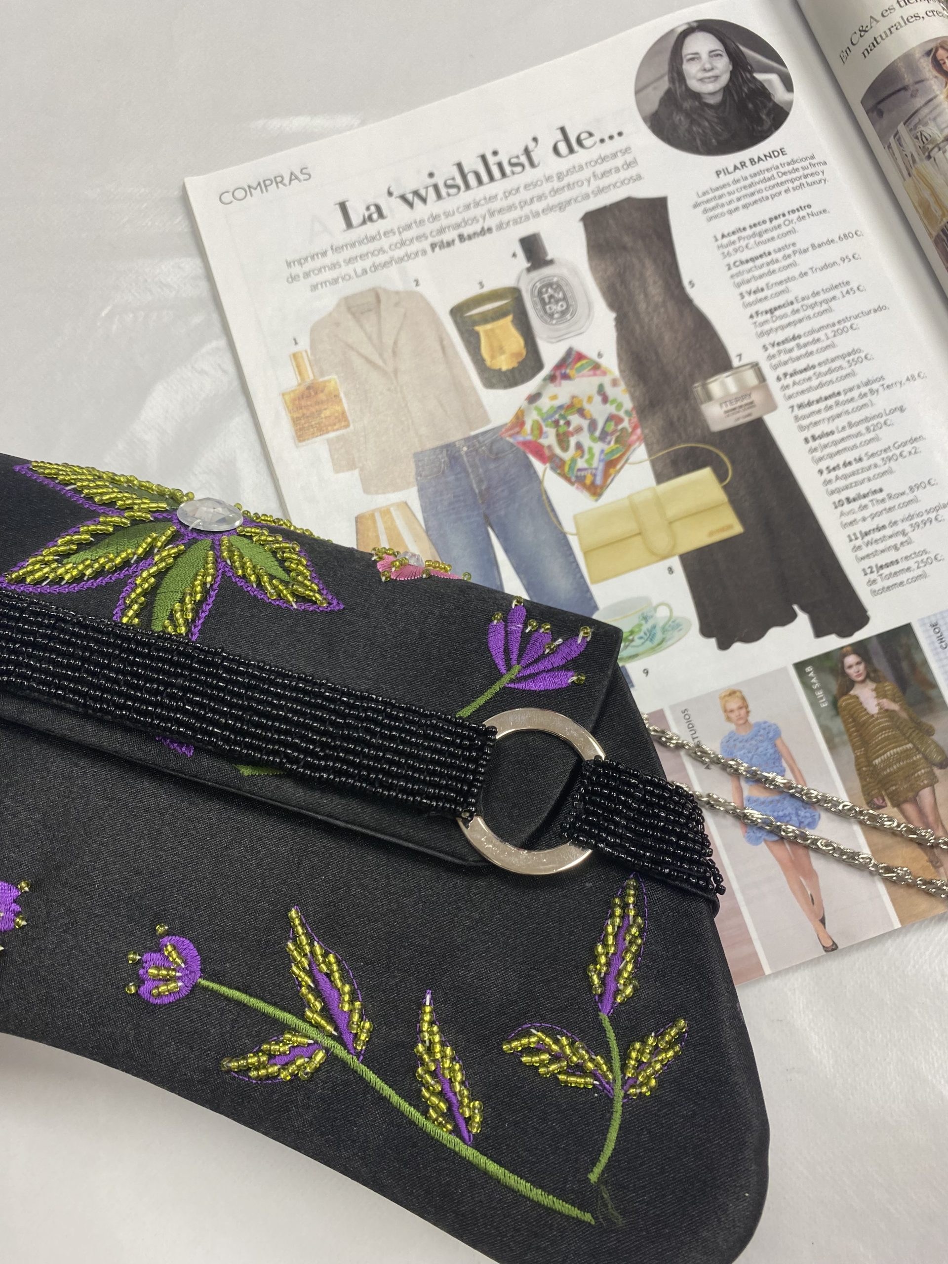 BOLSO EVENTO - FLOR - Imagen 2