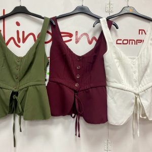 CAMISETA TIRANTES MUJER- CAMISERO