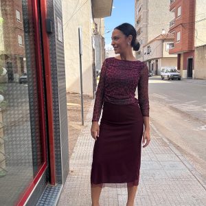 FALDA LENCERA BASICA