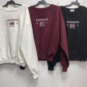 SUDADERA MUJER - LONDON