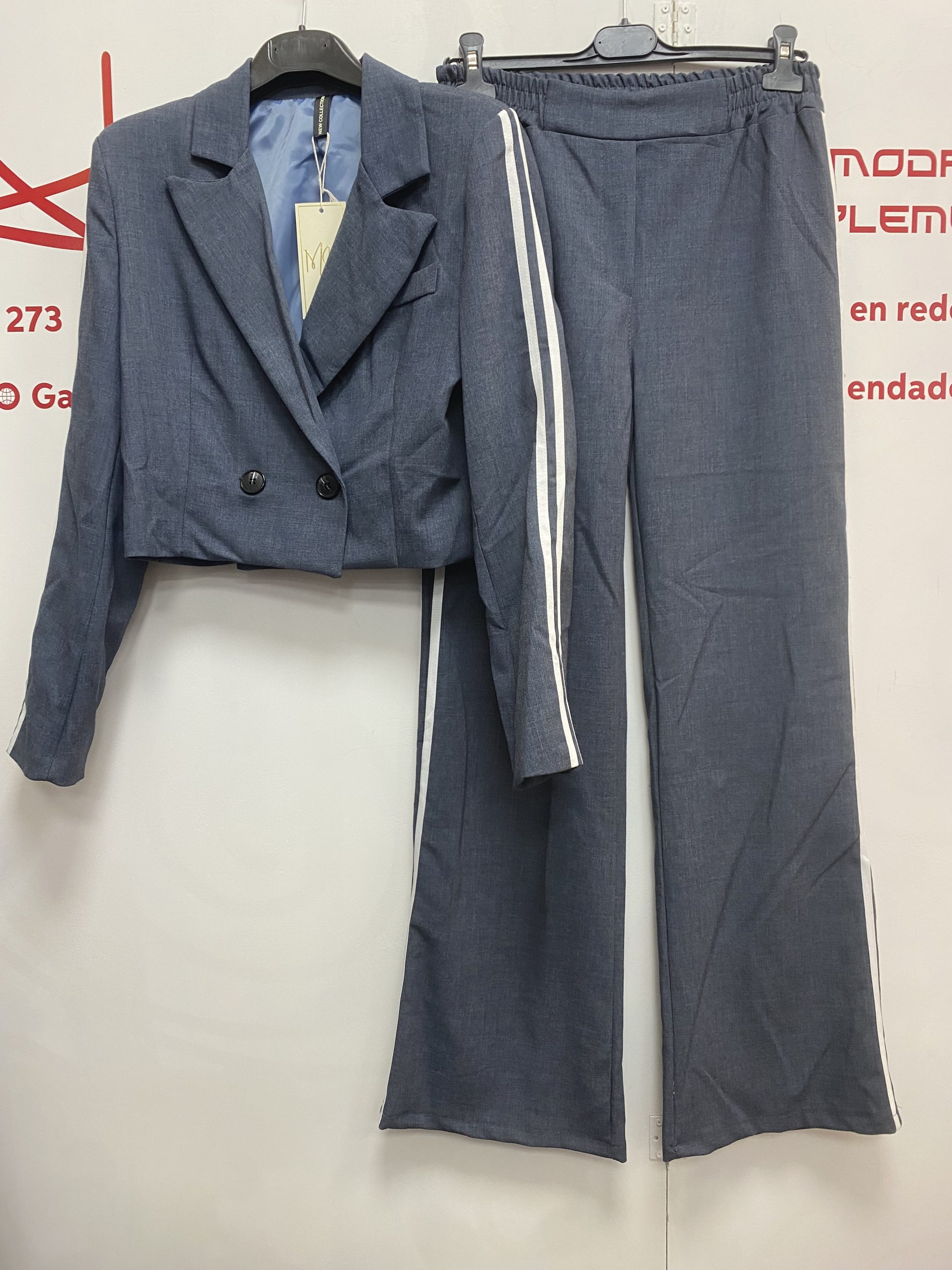 CONJUNTO TRAJE VESTIR STATION - MUJER