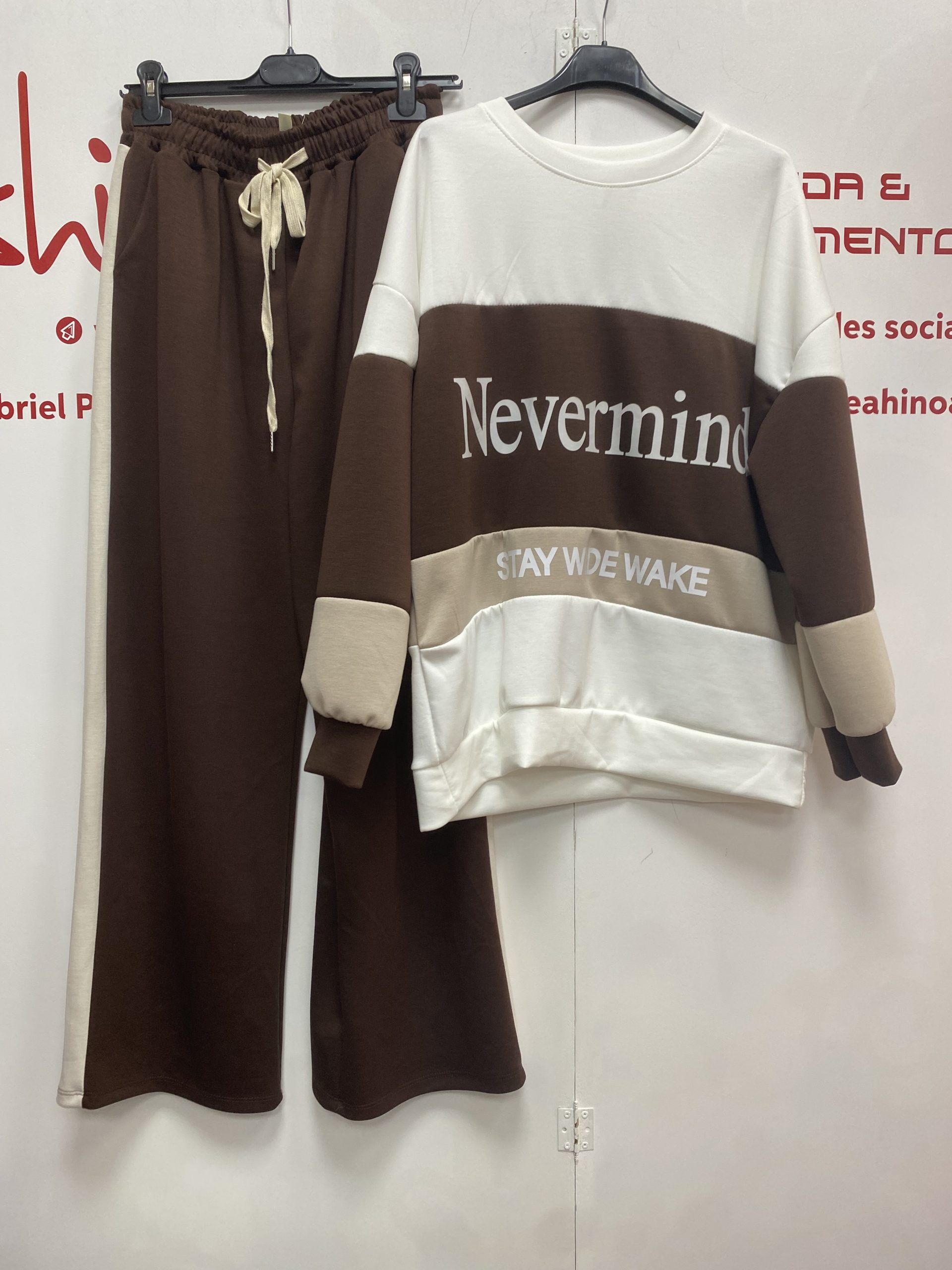 SUDADERA MUJER - NEVERMIND