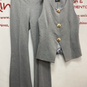 PANTALON VESTIR MUJER -Pinzas