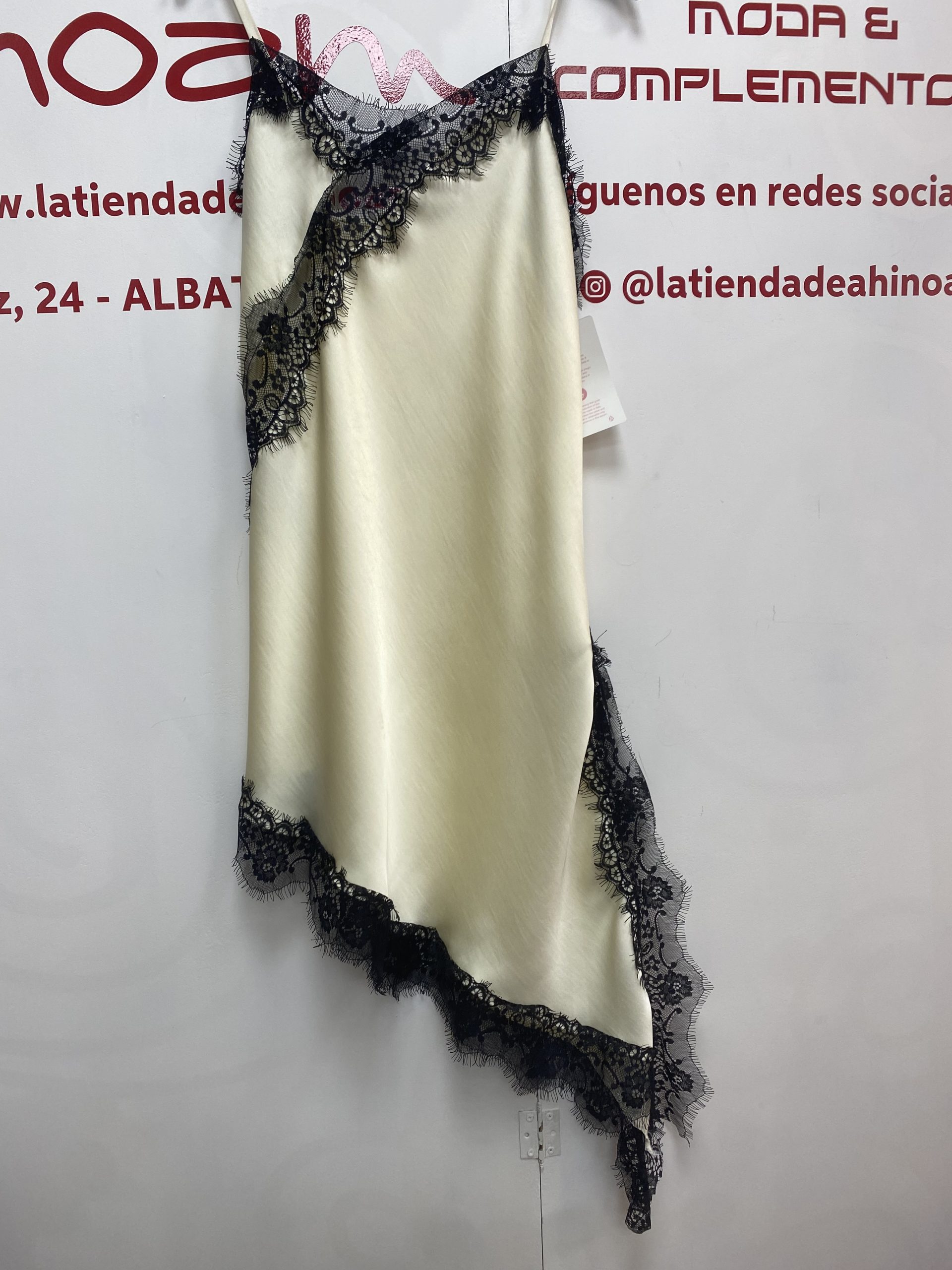 VESTIDO LENCERO - COBRE