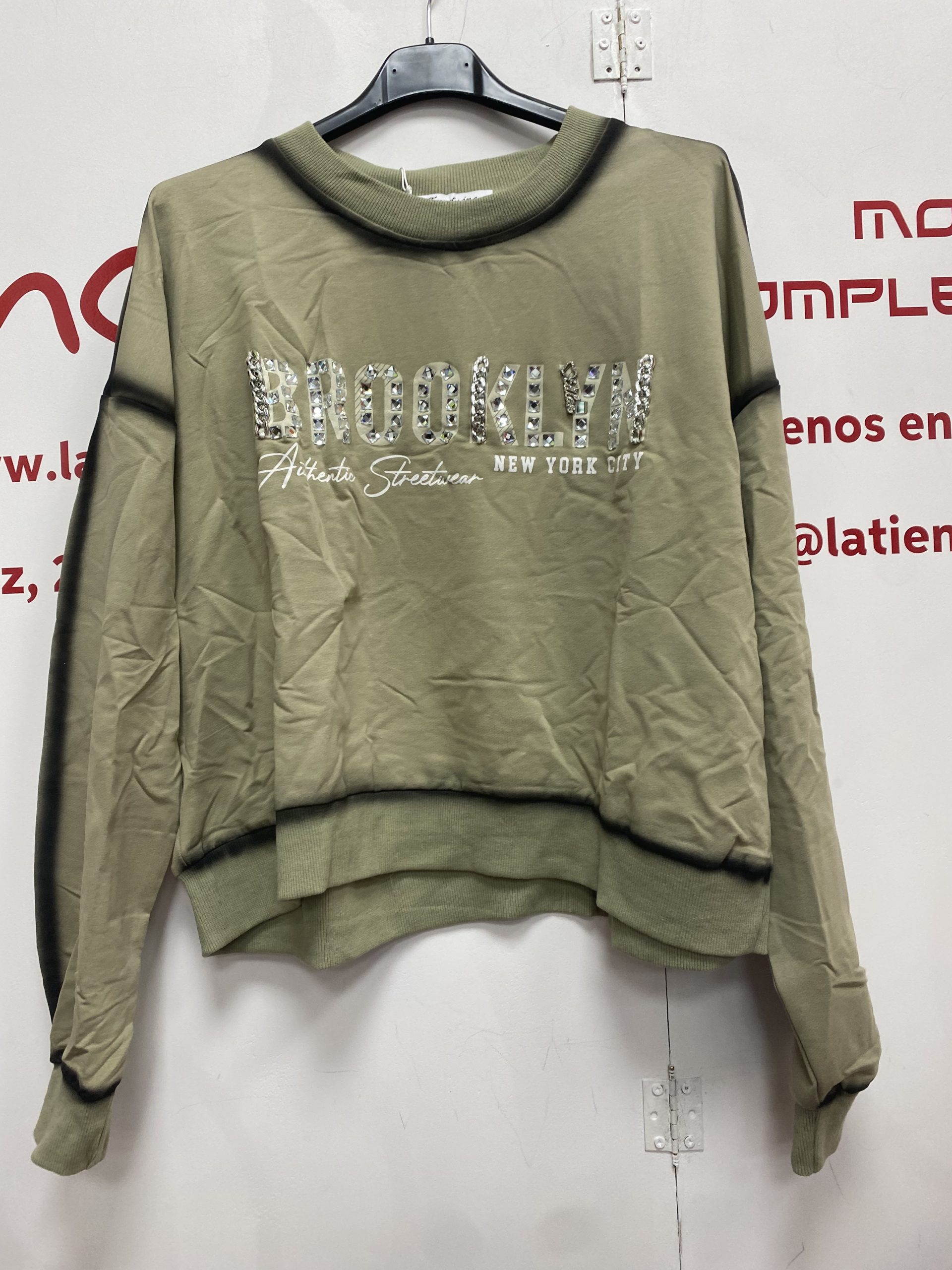SUDADERA MUJER - BROOKLIN