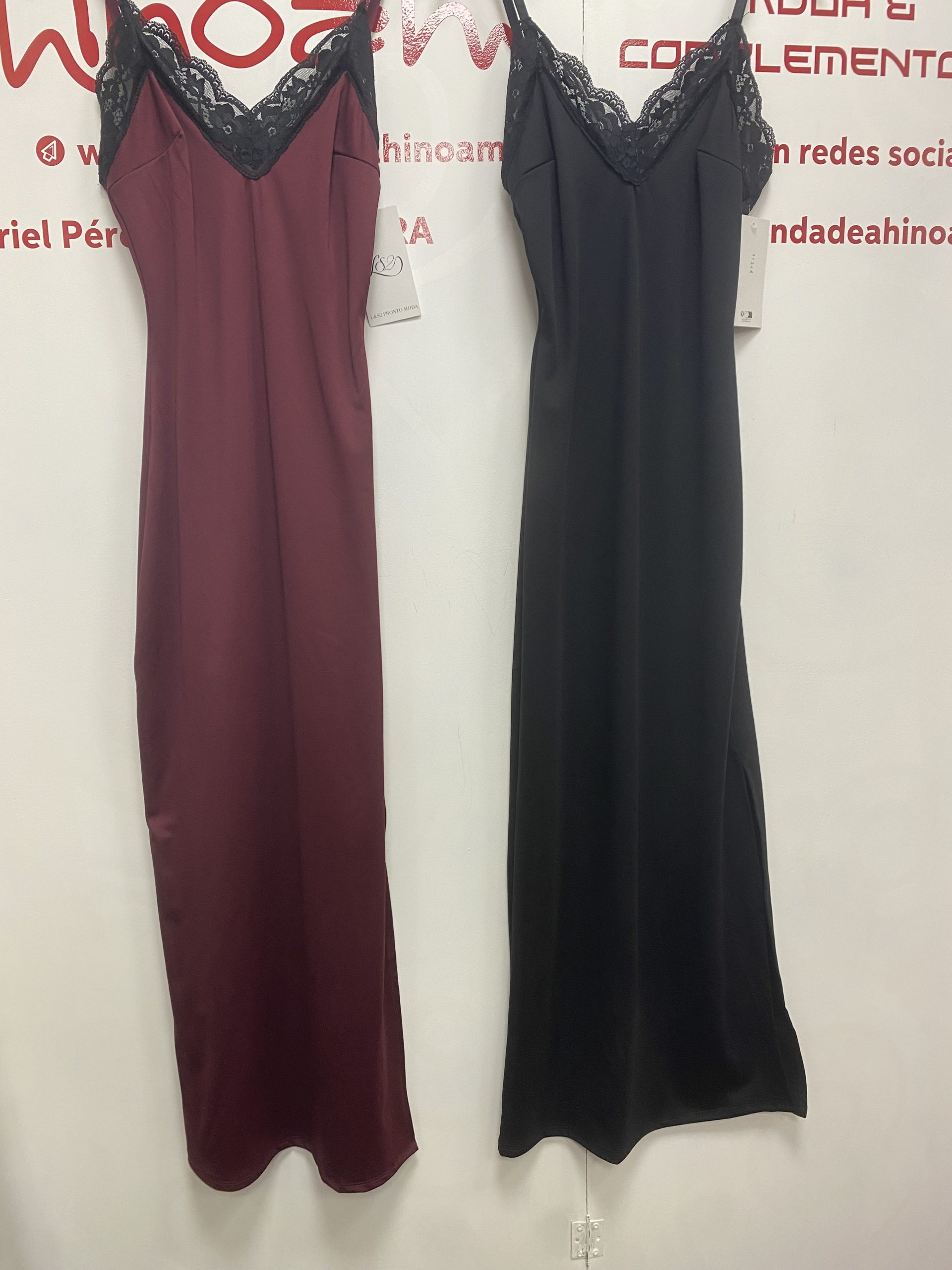 VESTIDO LENCERO / RASO