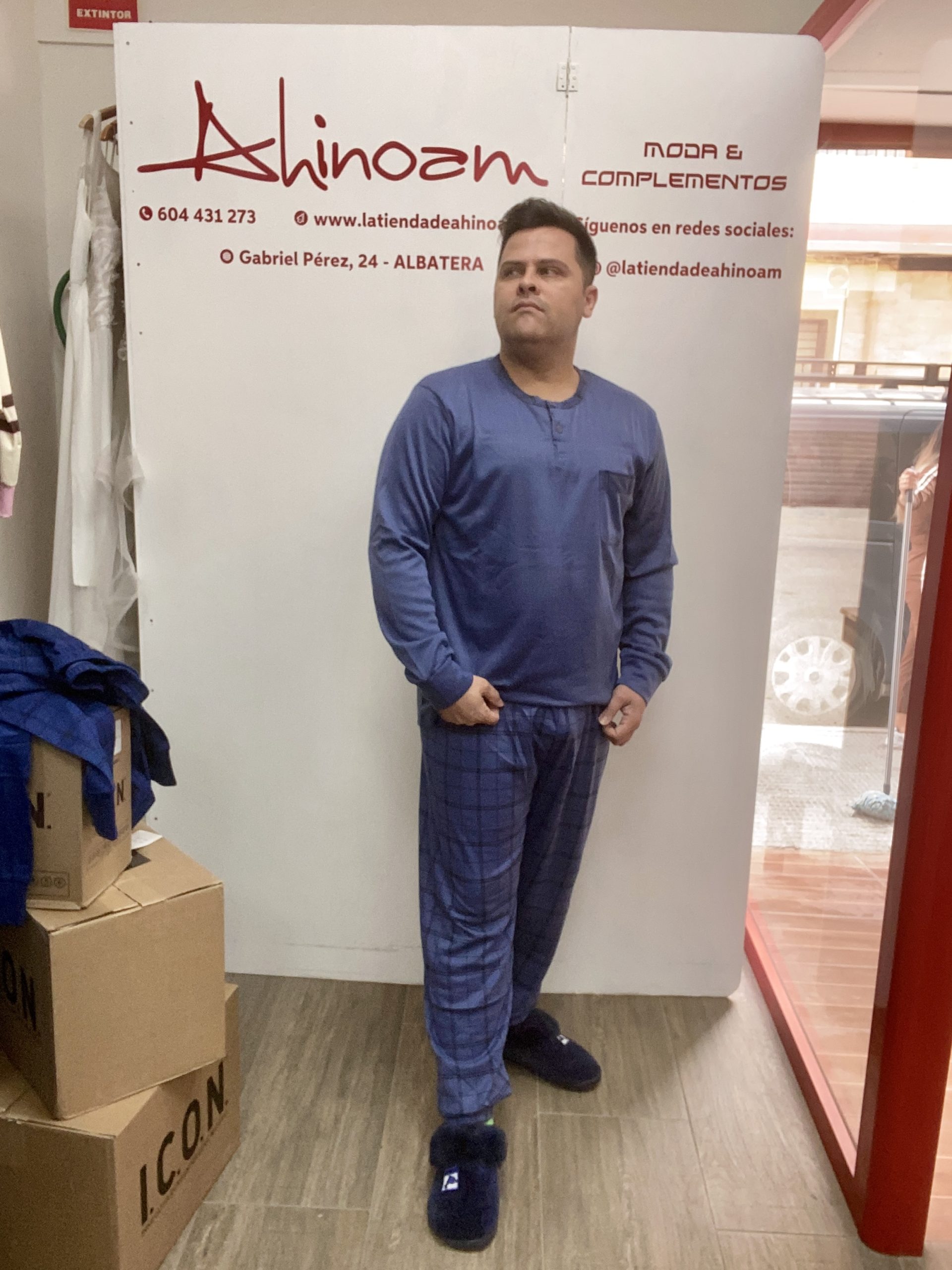 PIJAMA HOMBRE - Cuadros - Imagen 2