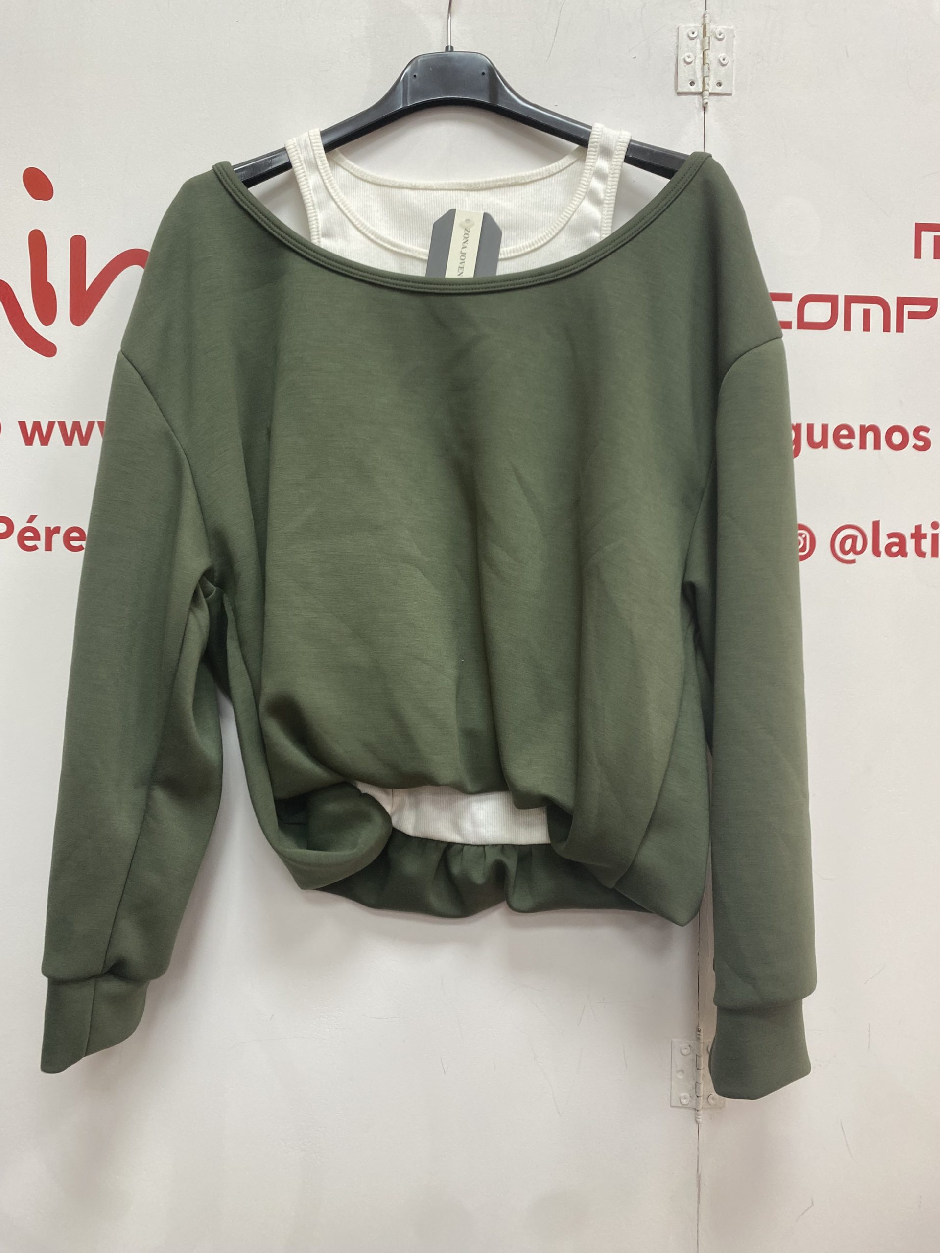 SUDADERA MUJER - Zona Joven - Imagen 2