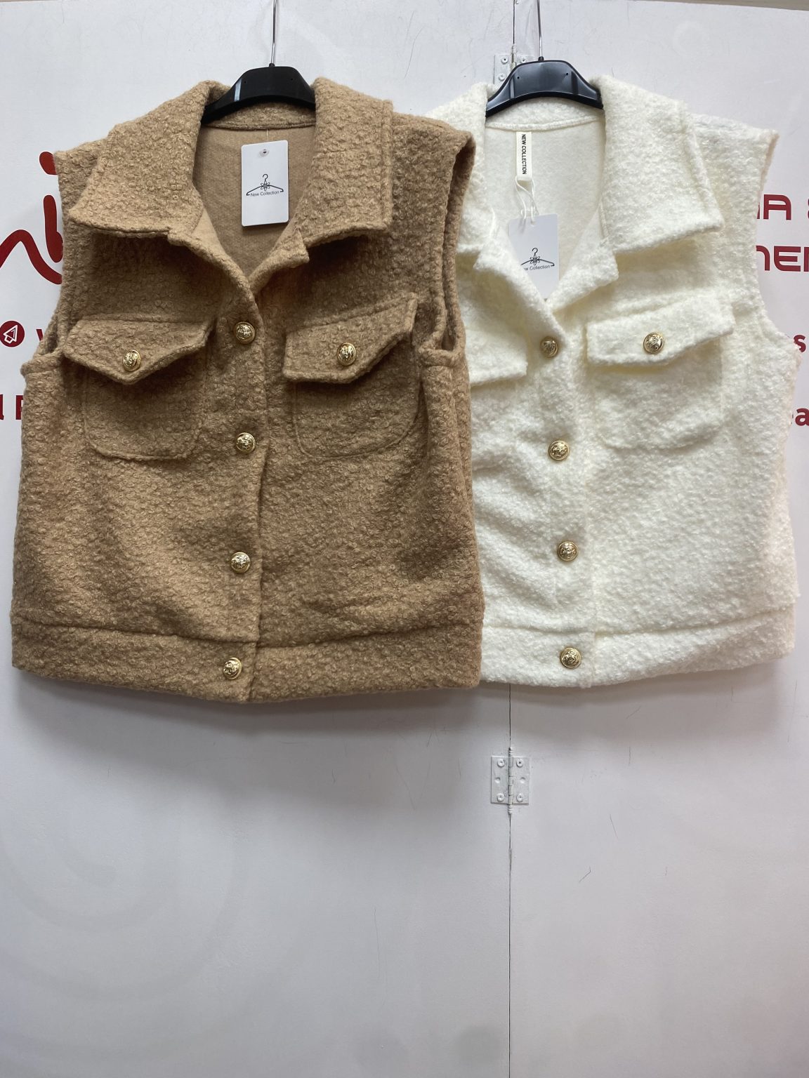 CHALECO MUJER - BORREGO BASICO