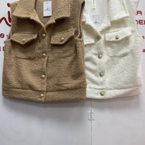 CHALECO MUJER - BORREGO BASICO