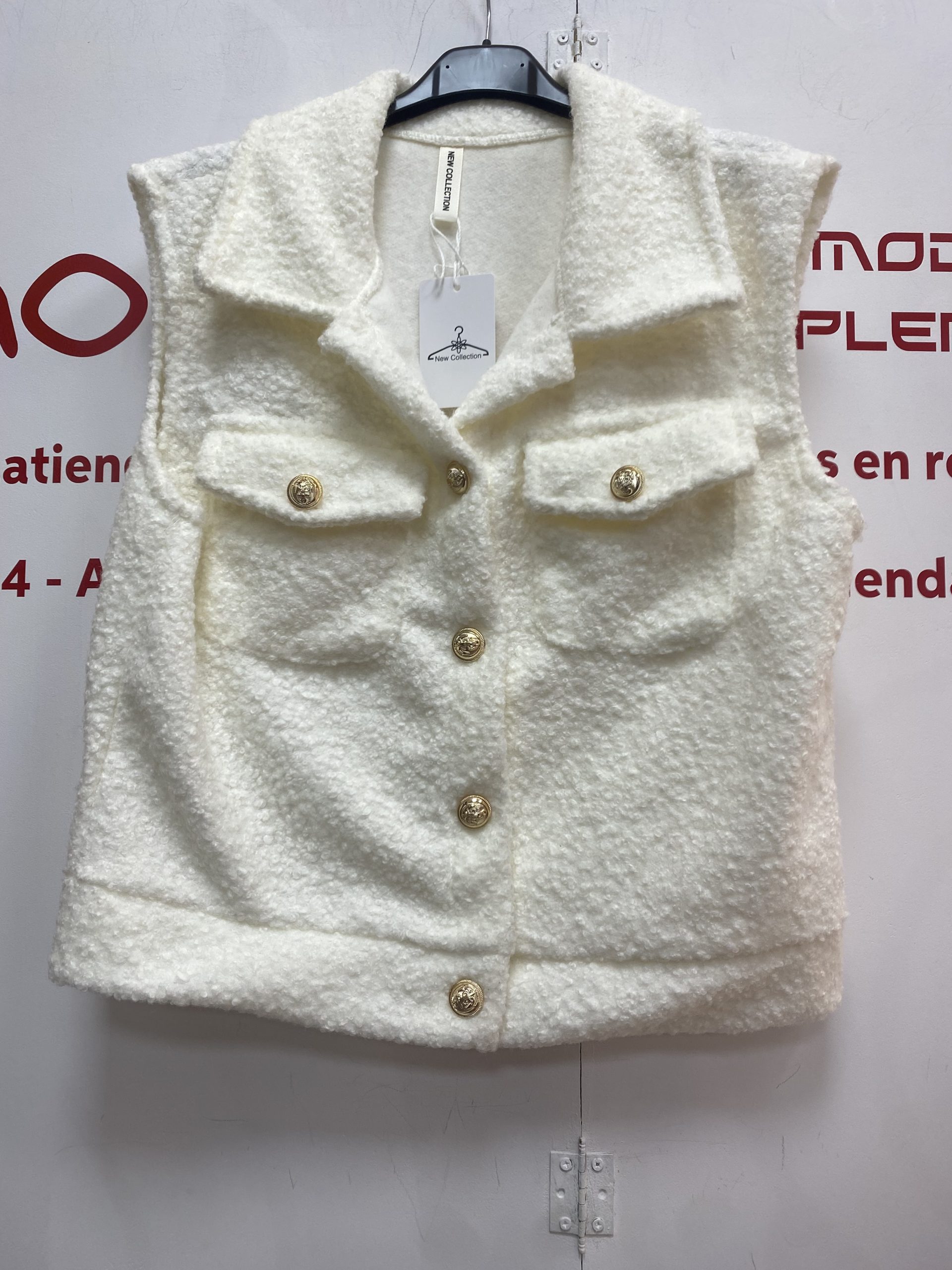 CHALECO MUJER - BORREGO BASICO - Imagen 3