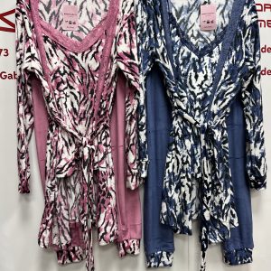 PIJAMA MUJER CEBRA