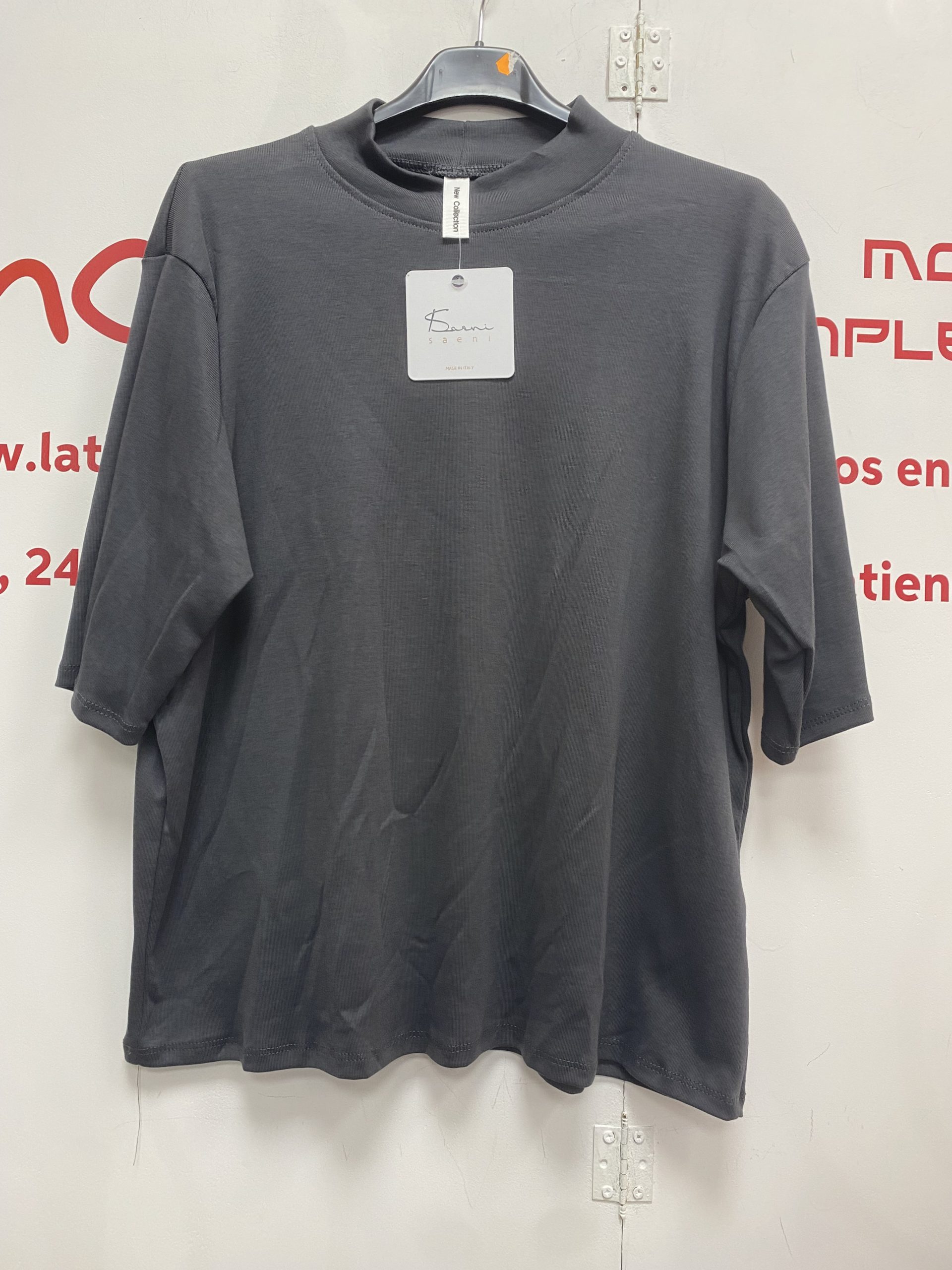 CAMISETA BASICA MUJER larga - SAENI - Imagen 3