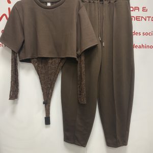 PANTALON BASICO BAGGY MUJER- punto