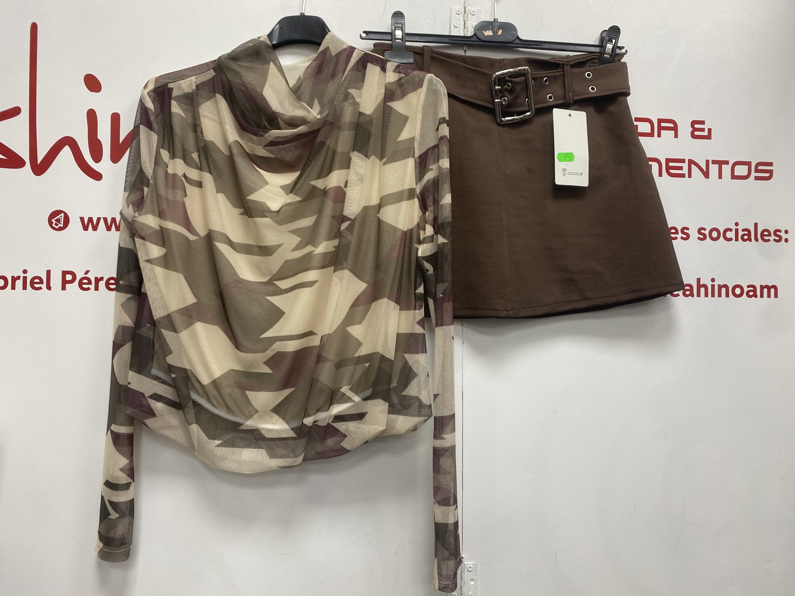 FALDA PANTALON CINTURON - Imagen 3