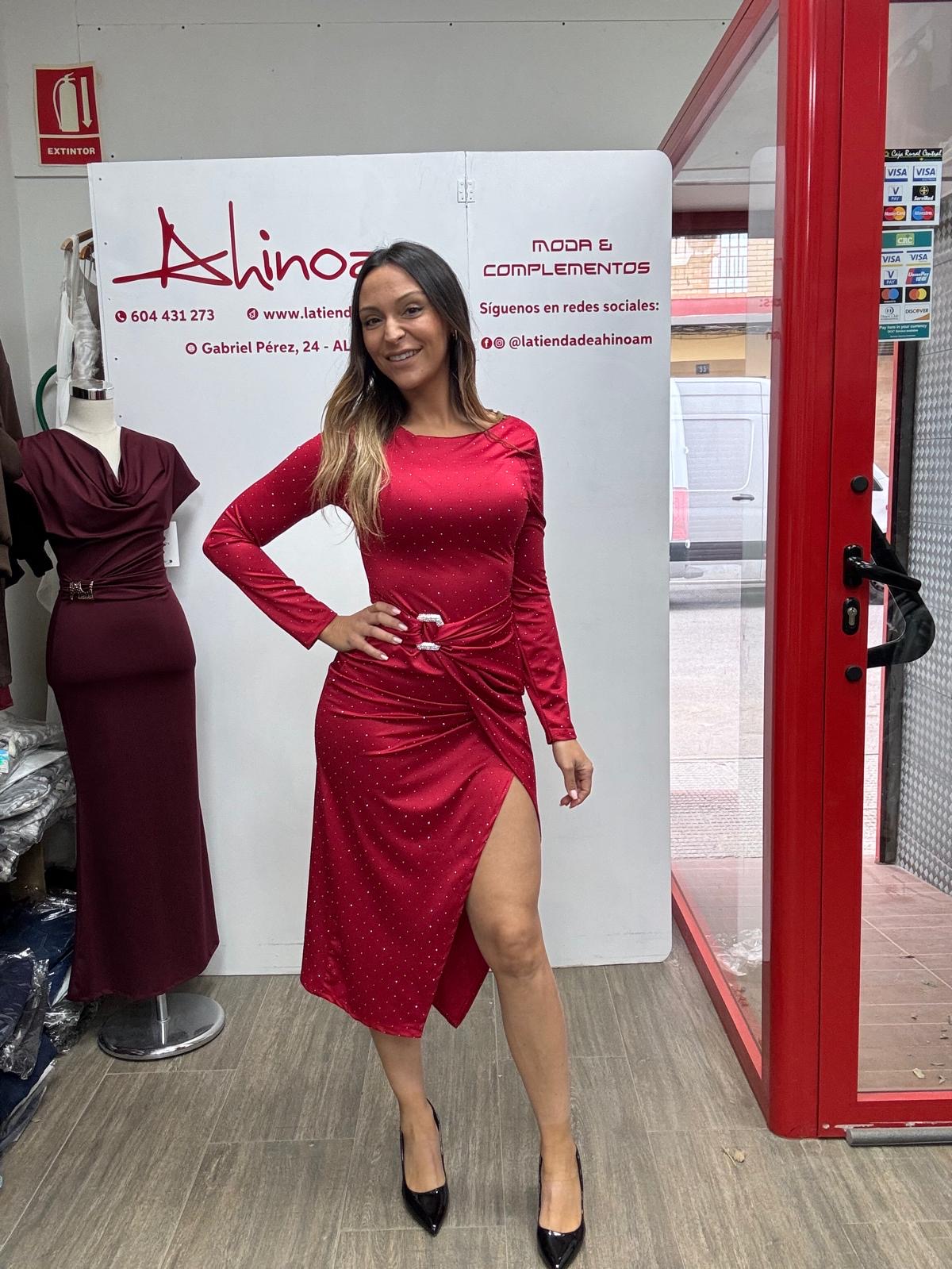 VESTIDO FIESTA BRILLANTES