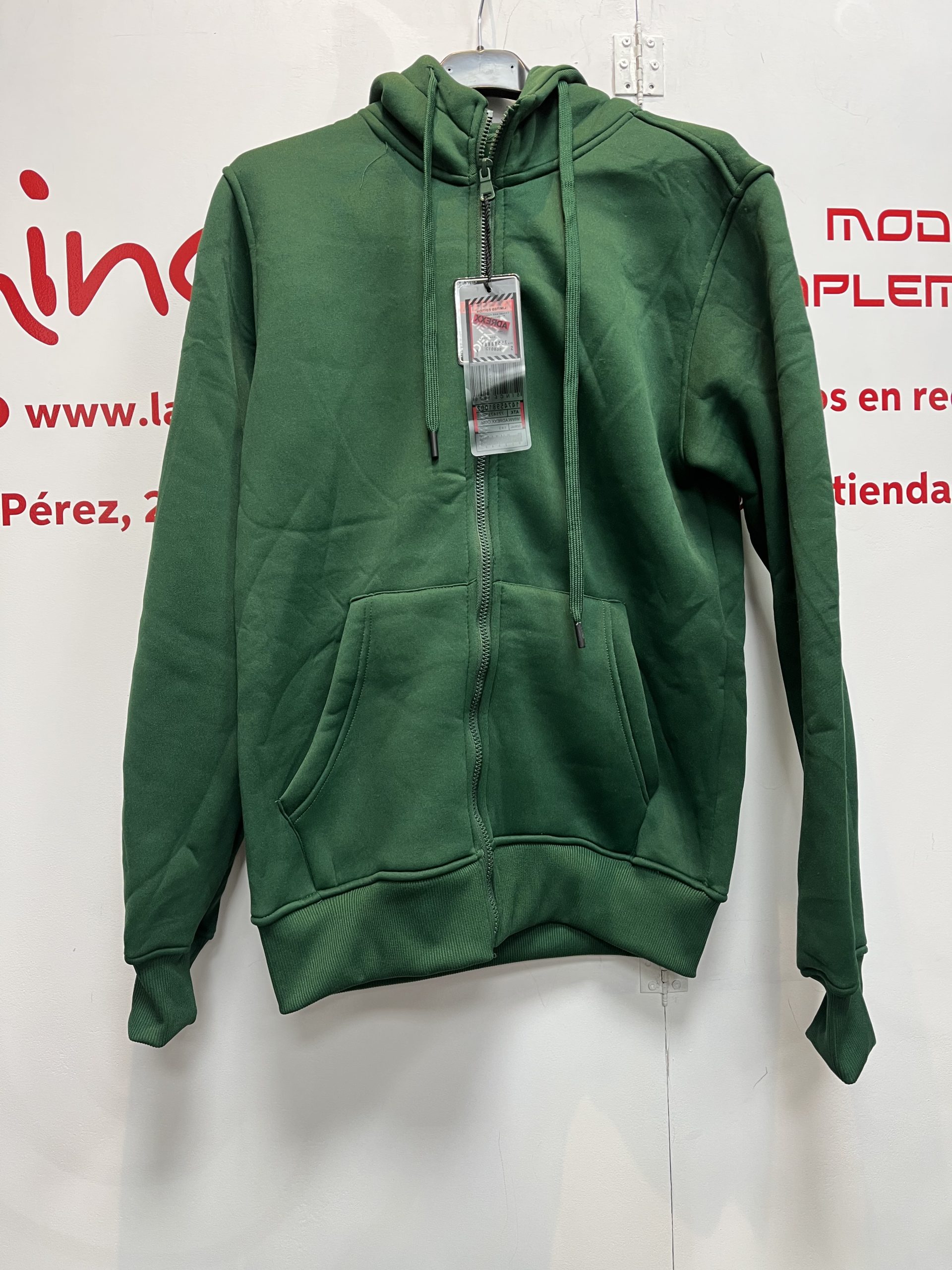CHAQUETA CHANDAL HOMBRE - VERDE