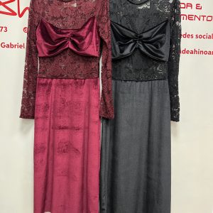 VESTIDO FIESTA LENCERO