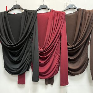 CAMISETA BASICA MUJER - CAIDA