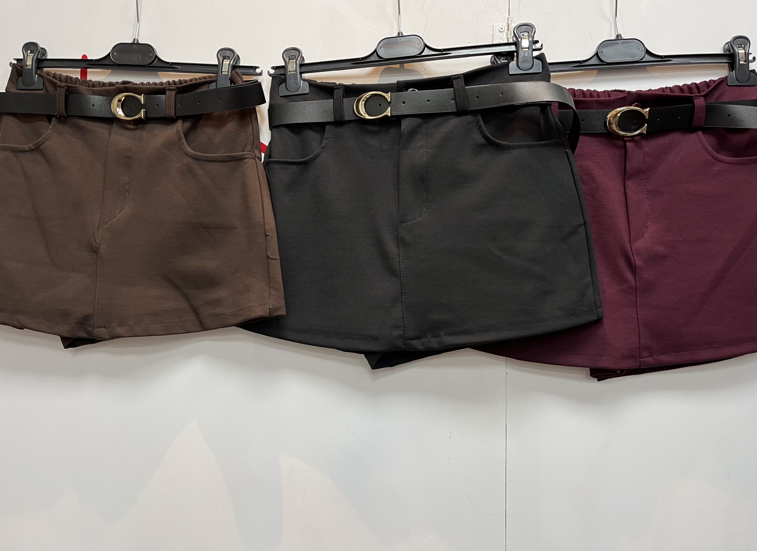 FALDA PANTALON CINTURON