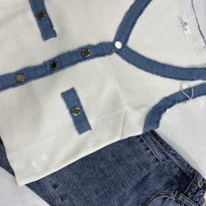 CAMISETA ESTILO VAQUERO - MUJER