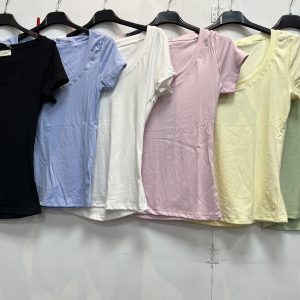 CAMISETA BASICA MUJER- JEANLOUIS